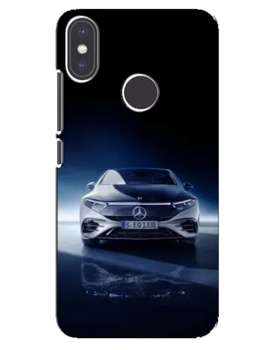 Чехол для Xiaomi Mi A2 с картинкой «Ночной Mercedes EQ»