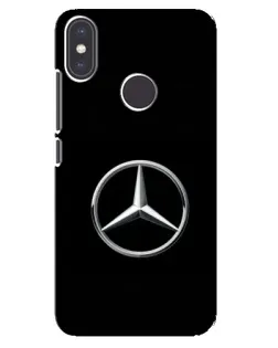 Чехол для Xiaomi Mi A2 с картинкой «Mercedes классический лого»