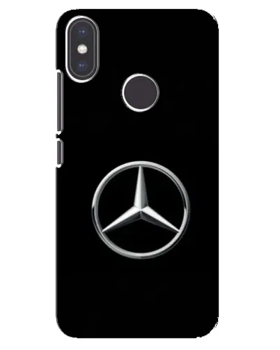 Чехол для Xiaomi Mi A2 с картинкой «Mercedes классический лого»