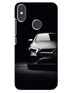 Чехол для Xiaomi Mi A2 с картинкой «Свет фар Mercedes»