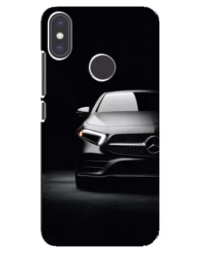 Чехол для Xiaomi Mi A2 с картинкой «Свет фар Mercedes»