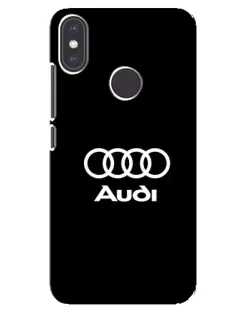 Чехол для Xiaomi Mi A2 с картинкой «Классическое лого Audi»