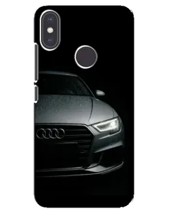 Чехол для Xiaomi Mi A2 с картинкой «Audi — детализация кузова»