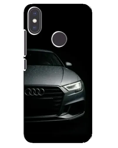 Чехол для Xiaomi Mi A2 с картинкой «Audi — детализация кузова»