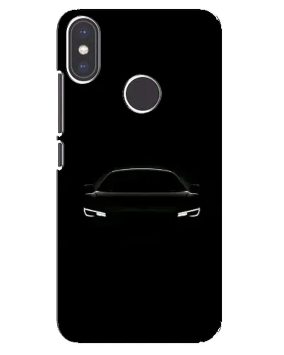 Чехол для Xiaomi Mi A2 с картинкой «Взгляд Audi в темноте»