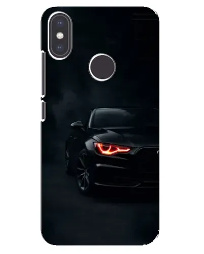 Чехол для Xiaomi Mi A2 с картинкой «Audi — хищный взгляд»