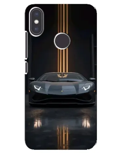 Чехол для Xiaomi Mi A2 с картинкой «Lamborghini золотые линии» Чехол для Xiaomi Mi A2 с картинкой «Lamborghini золотые линии»