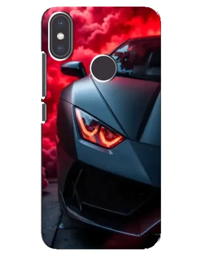 Чехол для Xiaomi Mi A2 с картинкой «Lamborghini красное сияние» Чехол для Xiaomi Mi A2 с картинкой «Lamborghini красное сияние»