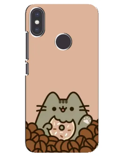 Чехол для Xiaomi Mi A2 с картинкой «Кофейный Пушин» Чехол для Xiaomi Mi A2 с картинкой «Кофейный Пушин»