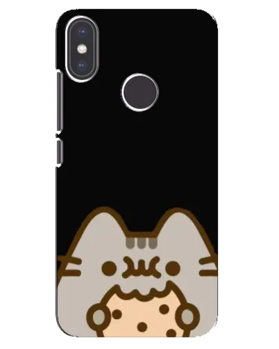 Чехол для Xiaomi Mi A2 с картинкой «Пушин на черном» Чехол для Xiaomi Mi A2 с картинкой «Пушин на черном»