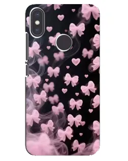 Чехол для Xiaomi Mi A2 с картинкой «Неоновое кружево»