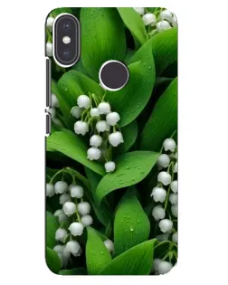 Чехол для Xiaomi Mi A2 с картинкой «Ландыши в зелени»