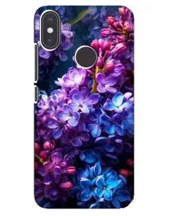 Чехол для Xiaomi Mi A2 с картинкой «Сиреневый цвет»