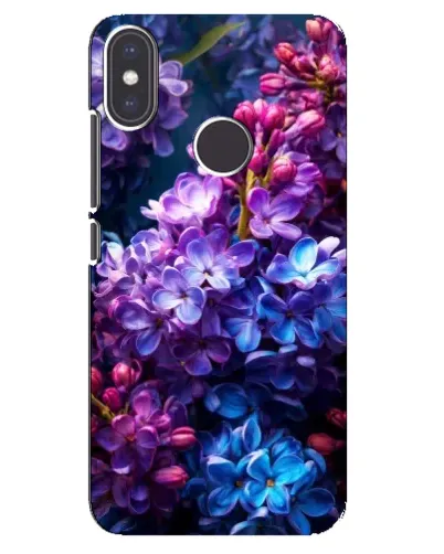 Чехол для Xiaomi Mi A2 с картинкой «Сиреневый цвет»
