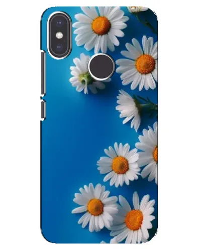 Чехол для Xiaomi Mi A2 с картинкой «Белоснежные маргаритки»