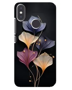 Чехол для Xiaomi Mi A2 с картинкой «Лиловые цветы грации»