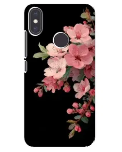 Чехол для Xiaomi Mi A2 с картинкой «Розовая ветка сакуры»