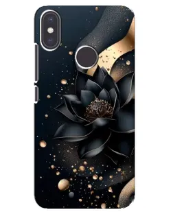 Чехол для Xiaomi Mi A2 с картинкой «Черный лотос»