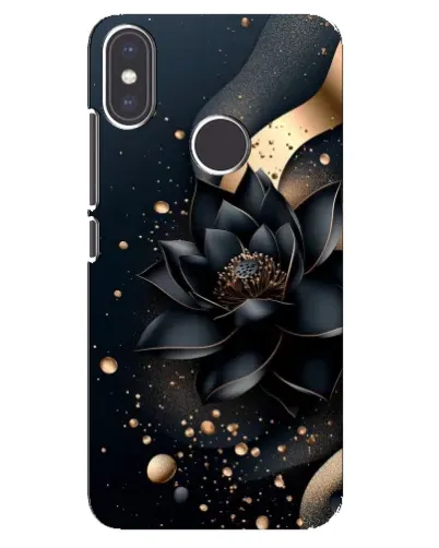 Чехол для Xiaomi Mi A2 с картинкой «Черный лотос»