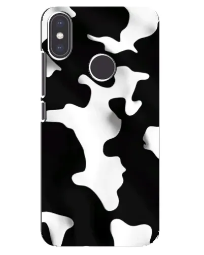 Чехол для Xiaomi Mi A2 с картинкой «Черно-белое пятно»