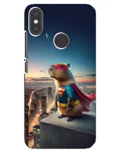Чохол для Xiaomi Mi A2 з картинкою «Капі-мен супергерой»