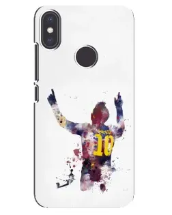 Чехол для Xiaomi Mi A2 с картинкой «Messi Barca»