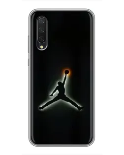 Чохол для Xiaomi Mi A3 з картинкою «Jordan Gradient Logo»