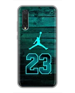 Чохол для Xiaomi Mi A3 з картинкою «Jordan Cyan 23»