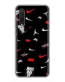 Чохол для Xiaomi Mi A3 з картинкою «Nike Mix Pattern»