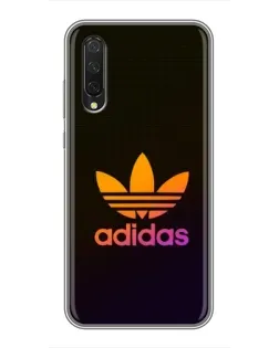 Чехол для Xiaomi Mi A3 с картинкой «Градиент Adidas»