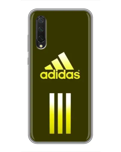 Чехол для Xiaomi Mi A3 с картинкой «Оливковый градиент Adidas» Чехол для Xiaomi Mi A3 с картинкой «Оливковый градиент Adidas»