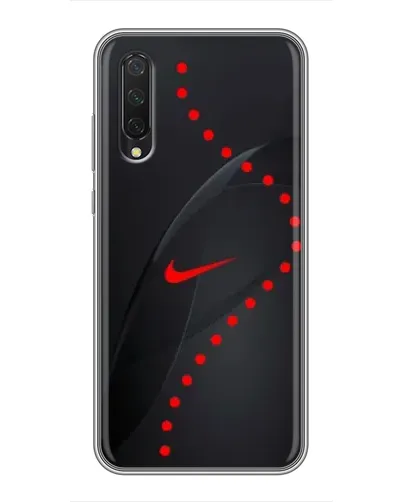 Чехол для Xiaomi Mi A3 с картинкой «Абстрактный дизайн Nike»