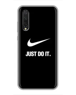 Чехол для Xiaomi Mi A3 с картинкой «Классический принт Nike»