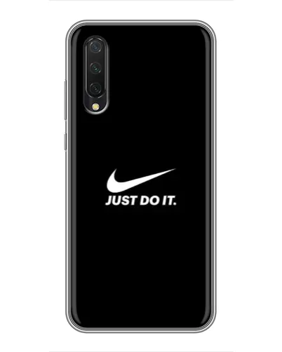 Чехол для Xiaomi Mi A3 с картинкой «Минимализм от Nike»