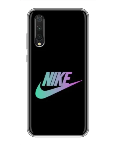 Чехол для Xiaomi Mi A3 с картинкой «Nike — городская ночь»