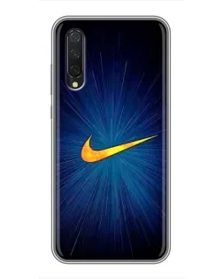 Чохол для Xiaomi Mi A3 з картинкою «Синій пульс Nike»