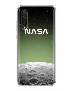Чехол для Xiaomi Mi A3 с картинкой «NASA — лунный градиент»