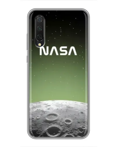 Чехол для Xiaomi Mi A3 с картинкой «NASA — лунный градиент» Чехол для Xiaomi Mi A3 с картинкой «NASA — лунный градиент»