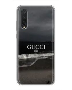 Чехол для Xiaomi Mi A3 с картинкой «Gucci — морской прибой»