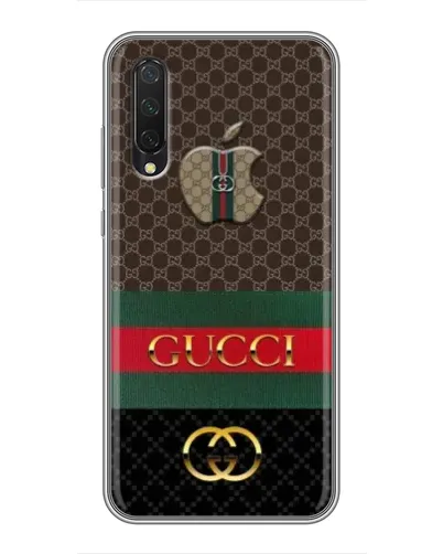 Чехол для Xiaomi Mi A3 с картинкой «Gucci — брендированный десерт» Чехол для Xiaomi Mi A3 с картинкой «Gucci — брендированный десерт»