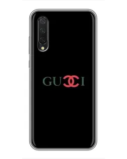 Чехол для Xiaomi Mi A3 с картинкой «Gucci — красный градиент»