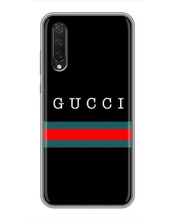 Чехол для Xiaomi Mi A3 с картинкой «Gucci — красный пояс»