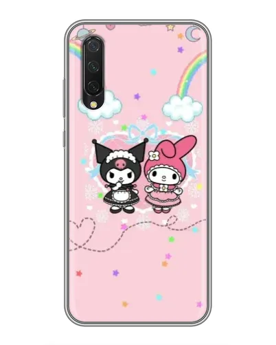Чехол для Xiaomi Mi A3 с картинкой «My Melody и Kuromi»