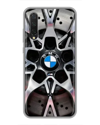 Чехол для Xiaomi Mi A3 с картинкой «BMW — деталь диска»
