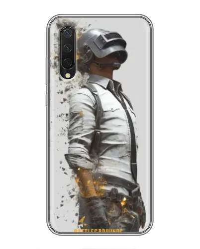 Чехол для Xiaomi Mi A3 с картинкой «PUBG — боец в пыли» Чехол для Xiaomi Mi A3 с картинкой «PUBG — боец в пыли»