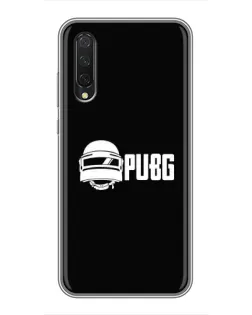 Чехол для Xiaomi Mi A3 с картинкой «PUBG — классический лого»