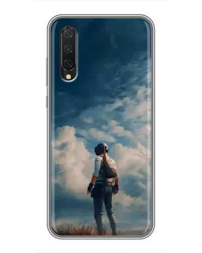 Чехол для Xiaomi Mi A3 с картинкой «Герой PUBG на скале» Чехол для Xiaomi Mi A3 с картинкой «Герой PUBG на скале»