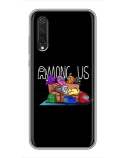 Чехол для Xiaomi Mi A3 с картинкой «Логотип Among Us» Чехол для Xiaomi Mi A3 с картинкой «Логотип Among Us»