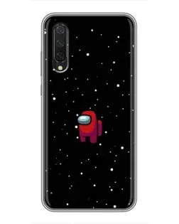 Чехол для Xiaomi Mi A3 с картинкой «Красный Among Us»