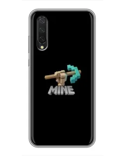 Чехол для Xiaomi Mi A3 с картинкой «Алмазная кирка»